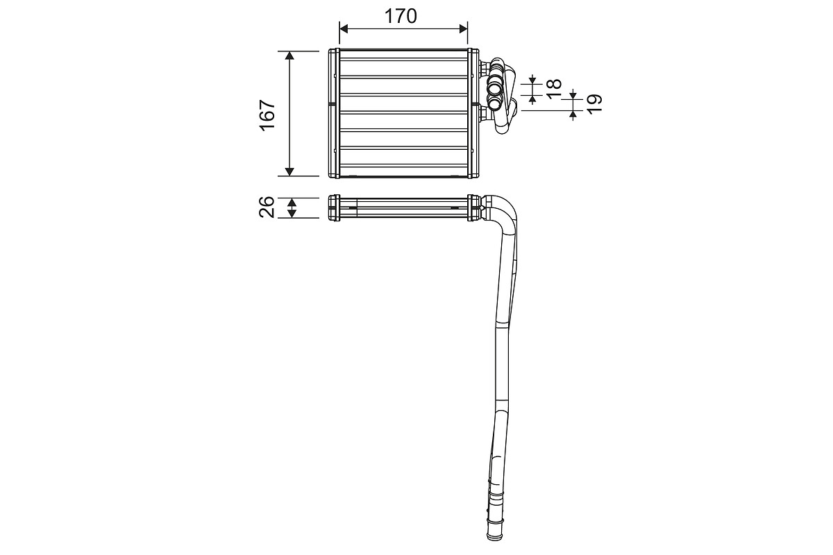 VALEO 811510V 811510V CALORIFER VALEO